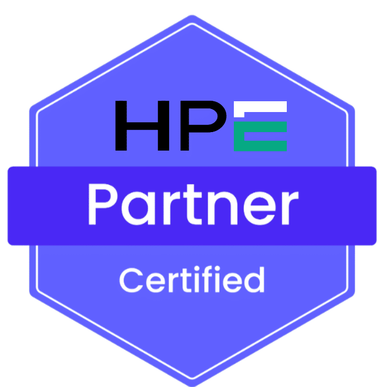 Selo de certificação Partner HPE
